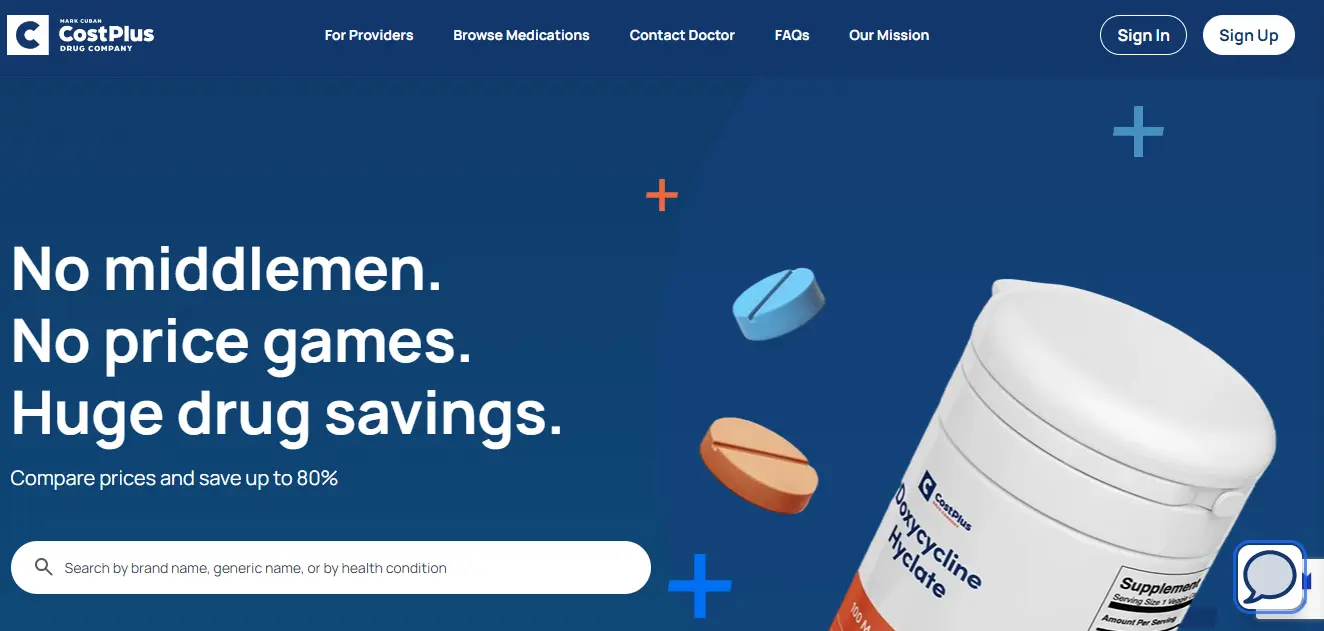 8. Mark Cuban Cost Plus Drug Company